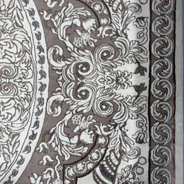 Turkish Jasmine Rug French Pattern 9051A, Beige Size 100*300