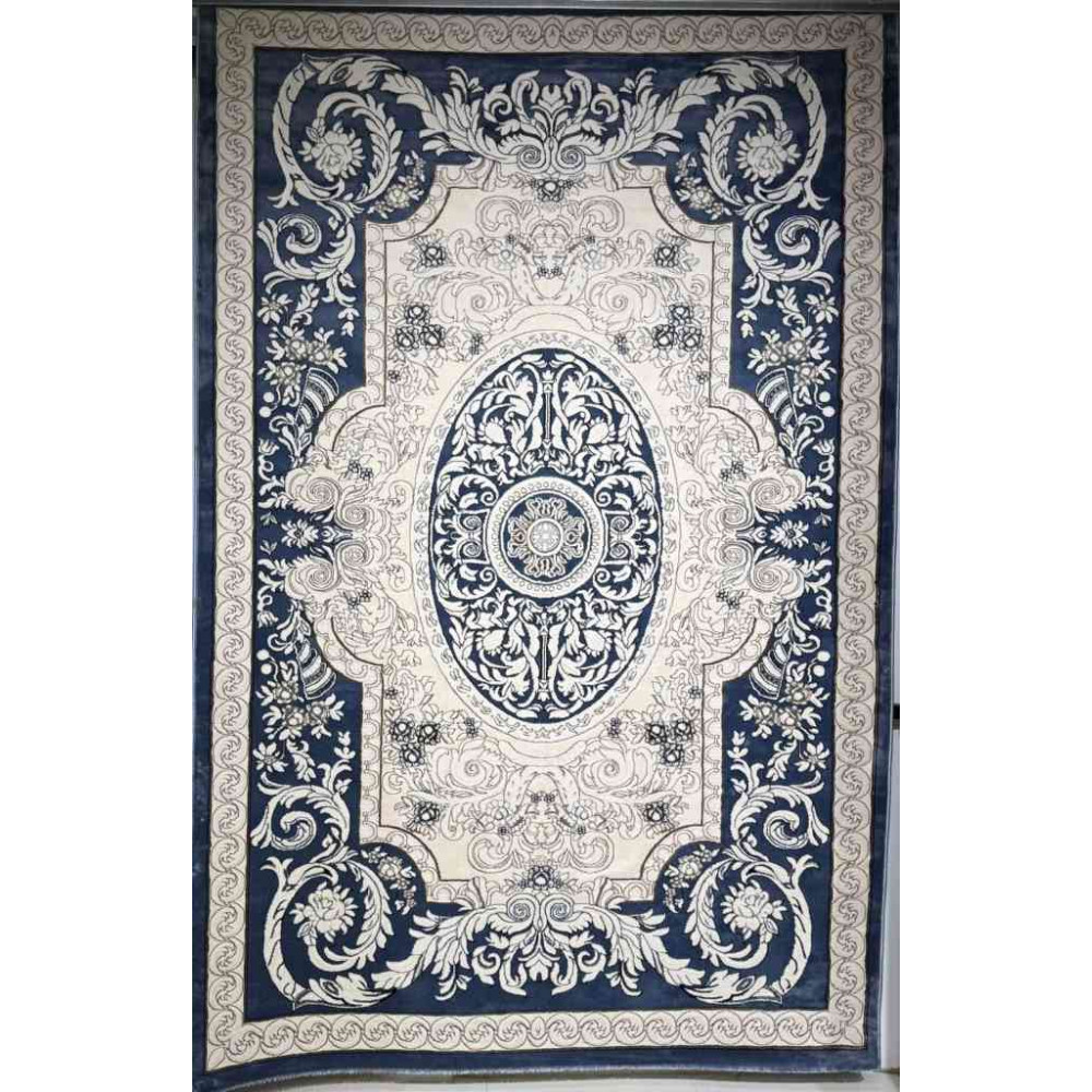 سجاد تركي ياسمين نقش فرنسي 9051A سماوي مقاس 400*500 سجاد تركي ياسمين نقش فرنسي 9051A سماوي مقاس 400*500