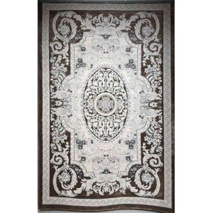 سجاد تركي ياسمين نقش فرنسي 9052A بني مقاس 400*500