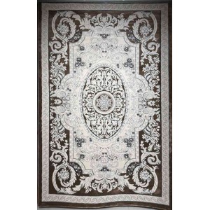 Turkish Jasmine Rug French Pattern 9052A, brown Size 250*350