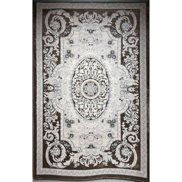 Turkish Jasmine Rug French Pattern 9052A, brown Size 250*350