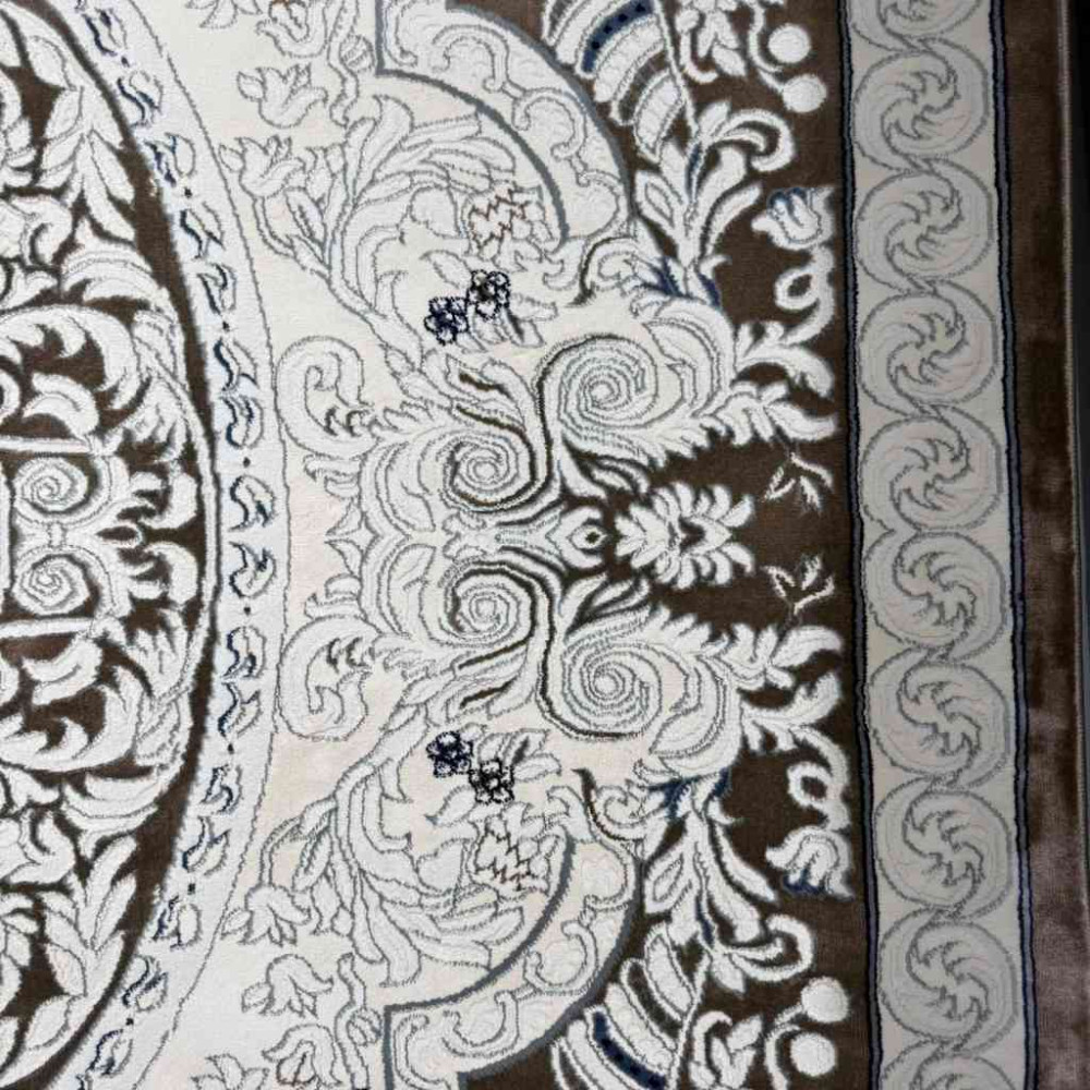 سجاد تركي ياسمين نقش فرنسي 9052A بني مقاس 400*500 سجاد تركي ياسمين نقش فرنسي 9052A بني مقاس 400*500