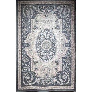 Turkish Jasmine Rug French Pattern 9051A gray Size 300*400