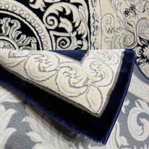 Turkish Jasmine Rug French Pattern 9051A navy Size 300*400