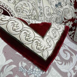 Turkish Jasmine Rug French Pattern 9051A red Size 100*300