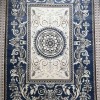 Turkish Jasmine Rug French Pattern 9052A, Blue Size 100*300
