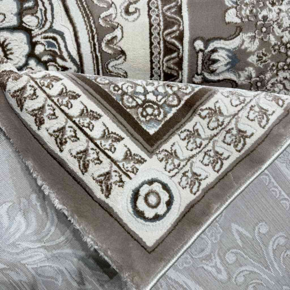 سجاد تركي ياسمين نقش فرنسي 9052A بيج غامق مقاس 80*150 سجاد تركي ياسمين نقش فرنسي 9052A بيج غامق مقاس 80*150