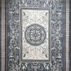 Turkish Jasmine Rug French Pattern 9052A gray Size 100*200