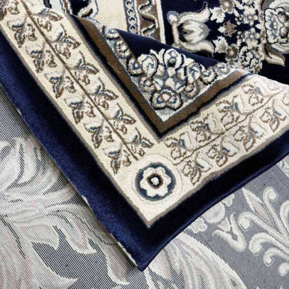 سجاد تركي ياسمين نقش فرنسي 9052A كحلي مقاس 400*500 سجاد تركي ياسمين نقش فرنسي 9052A كحلي مقاس 400*500