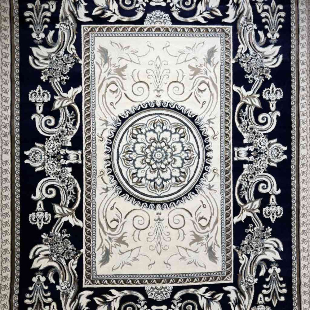 سجاد تركي ياسمين نقش فرنسي 9052A كحلي مقاس 400*500 سجاد تركي ياسمين نقش فرنسي 9052A كحلي مقاس 400*500