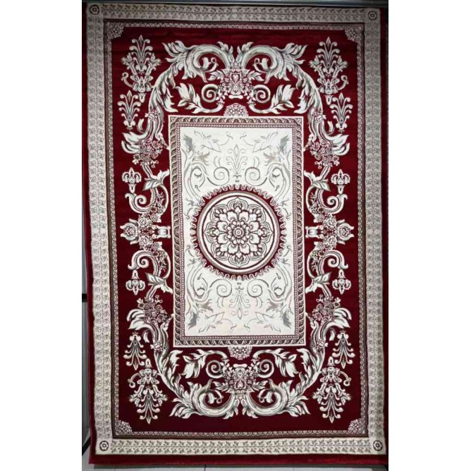 Turkish Jasmine Rug French Pattern 9052A red Size 300*400
