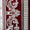 Turkish Jasmine Rug French Pattern 9052A red Size 100*200