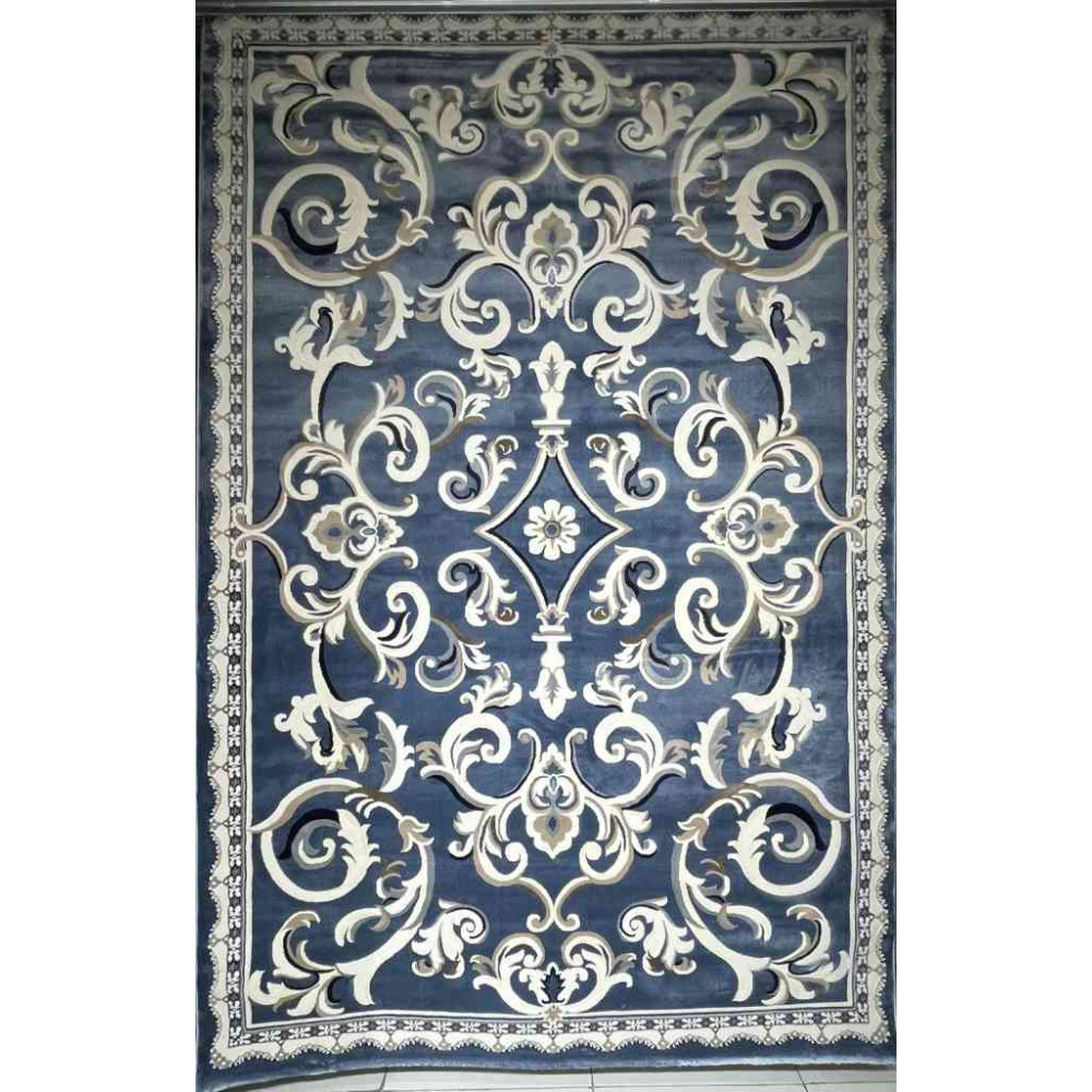 سجاد تركي ياسمين 9053A سماوي مقاس 50*80 سجاد تركي ياسمين 9053A سماوي مقاس 50*80