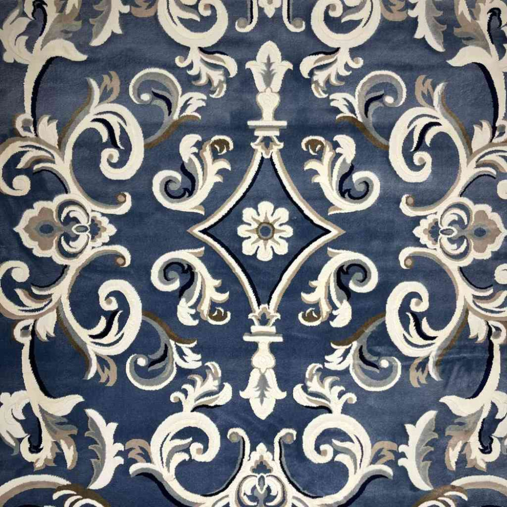 سجاد تركي ياسمين 9053A سماوي مقاس 50*80 سجاد تركي ياسمين 9053A سماوي مقاس 50*80