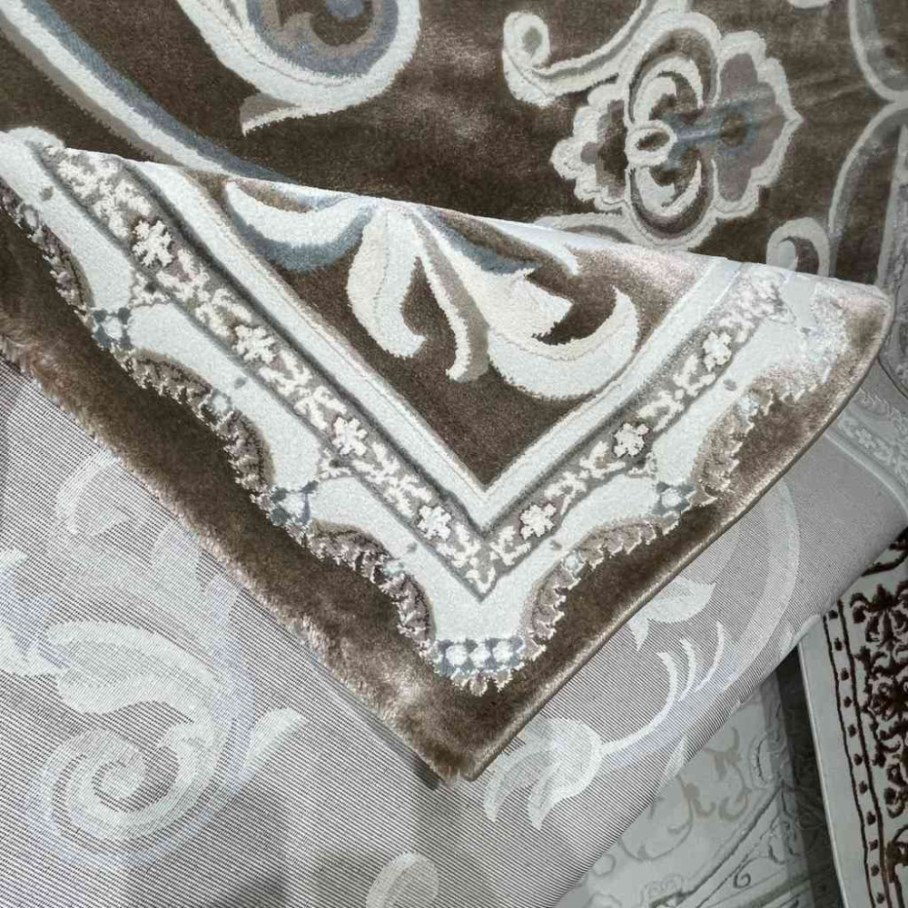 سجاد تركي ياسمين 9053A بني مقاس 400*500 سجاد تركي ياسمين 9053A بني مقاس 400*500