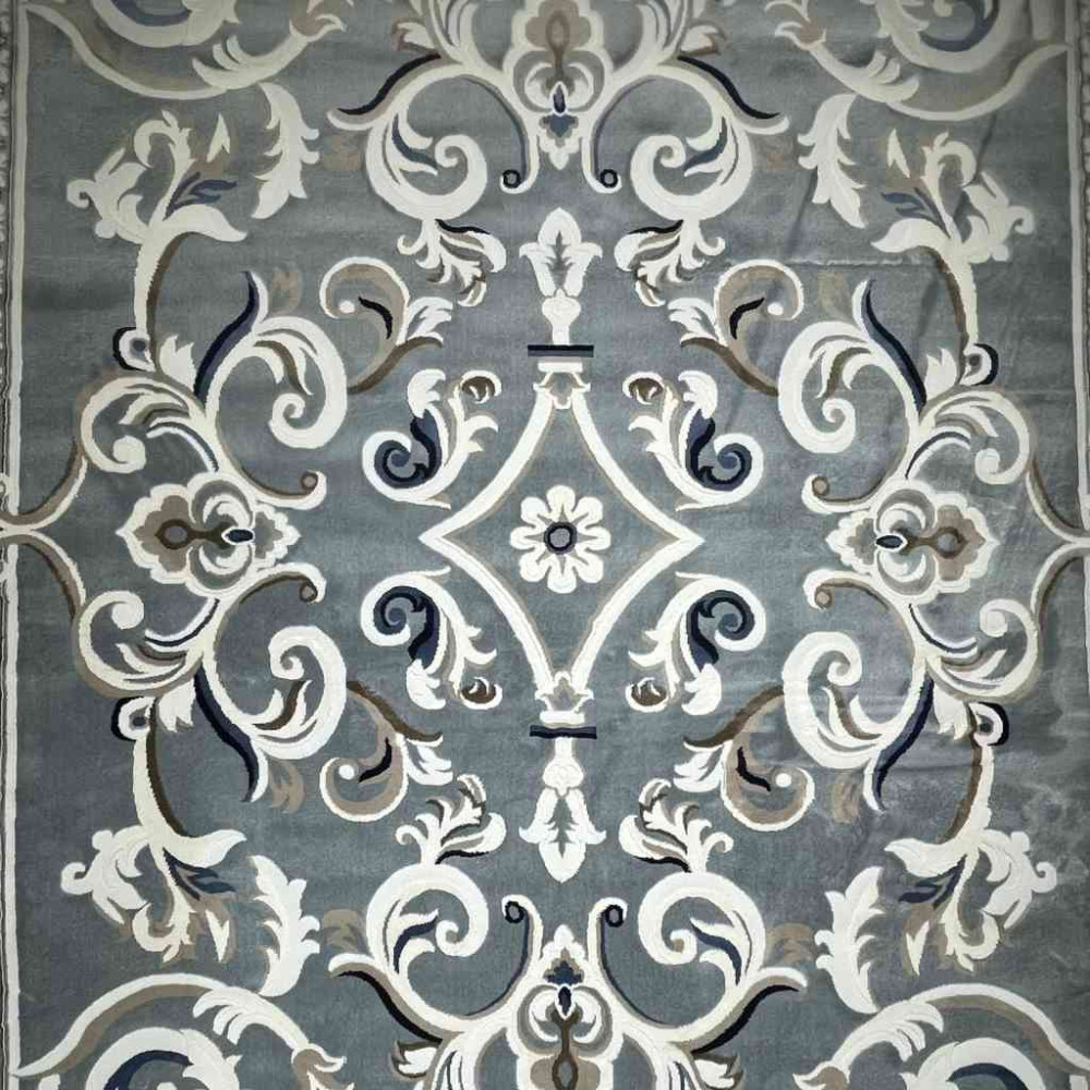 سجاد تركي ياسمين 9053A رصاصي مقاس 50*80 سجاد تركي ياسمين 9053A رصاصي مقاس 50*80