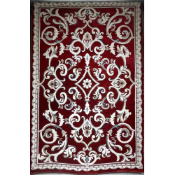 سجاد تركي ياسمين 9053A احمر مقاس 50*80