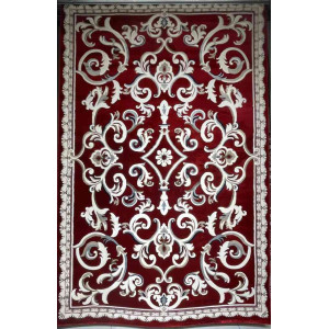 سجاد تركي ياسمين 9053A احمر مقاس 50*80