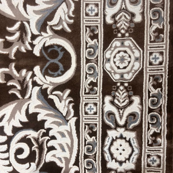 سجاد تركي ياسمين 9073A بني مقاس 200*300