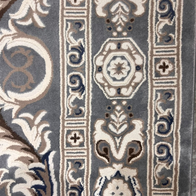 سجاد تركي ياسمين 9073A رصاصي مقاس 50*80