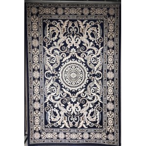 Turkish carpet yasmin 9073A navy size 100*200
