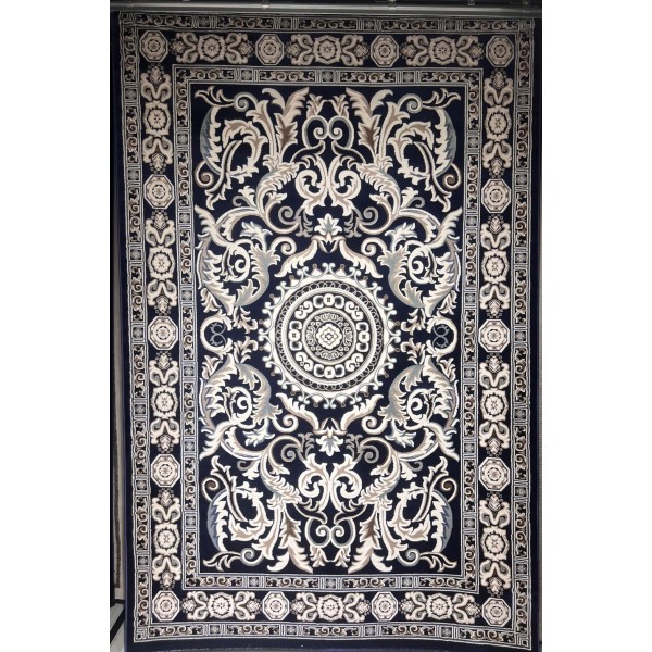 Turkish carpet yasmin 9073A navy size 100*200