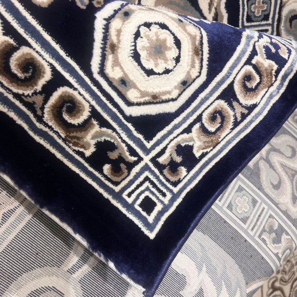 Turkish carpet yasmin 9073A navy size 100*200