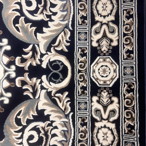 Turkish carpet yasmin 9073A navy size 100*200