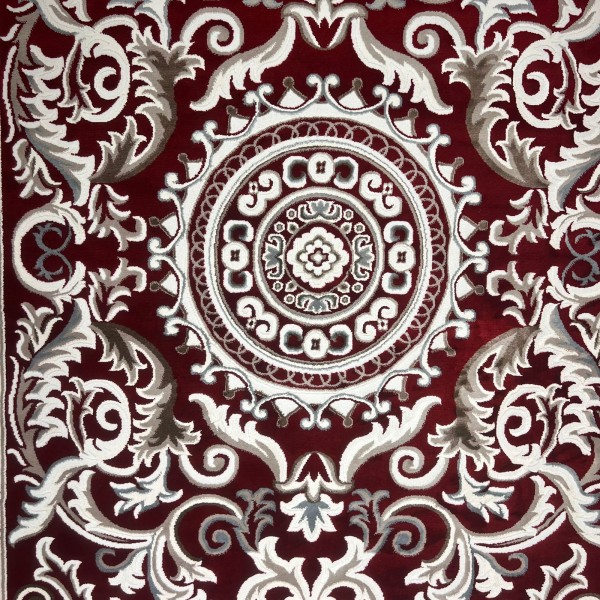 سجاد تركي ياسمين 9073A احمر مقاس 250*350