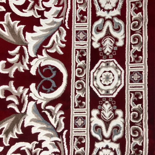 سجاد تركي ياسمين 9073A احمر مقاس 250*350