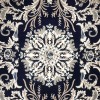 Turkish carpet yasmin 9074A navy size 50*80