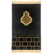 Luxurious prayer rug inspired by the Great Mosque of Mecca, the Black Stone