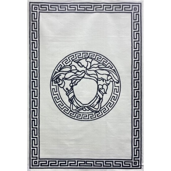 Versace May Bach carpets white black