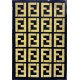 Fendi Maybach Rugs Gold Black