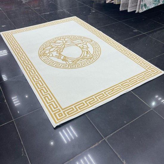 Versace Maybach Carpet White Gold