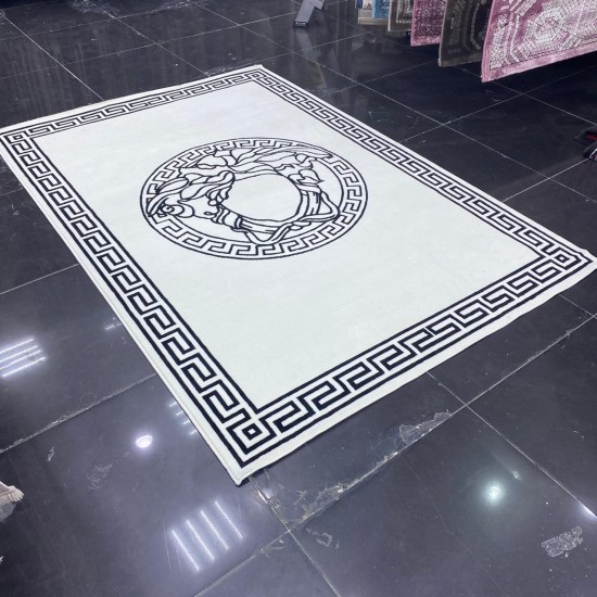 Versace May Bach carpets white black