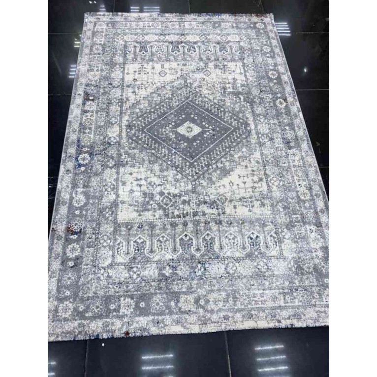 Bulgarian carpets Venezia 424 gray and cream