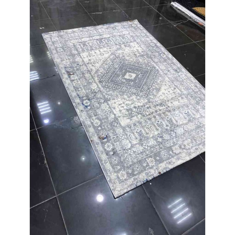 Bulgarian carpets Venezia 424 gray and cream