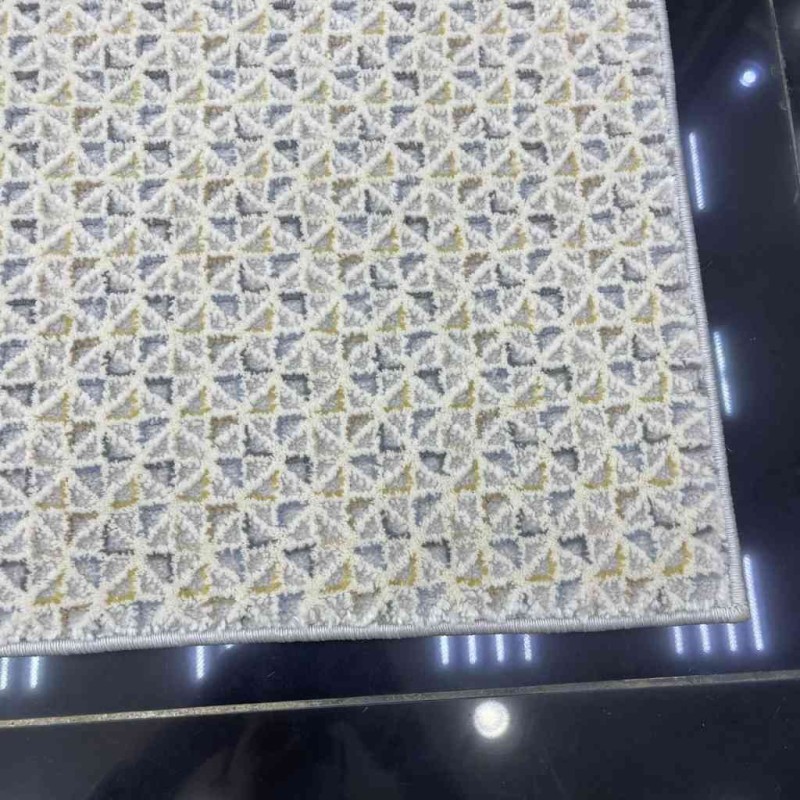 Modern Turkish carpet 0W624B ivory color
