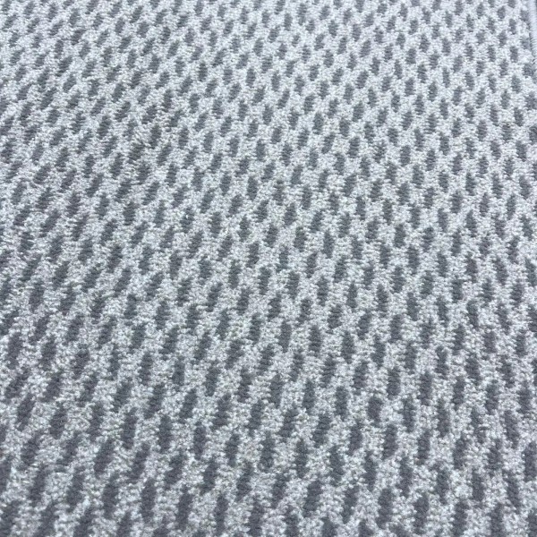 Dakar 0019 Light Gray Dotted Padded Hotel Carpet