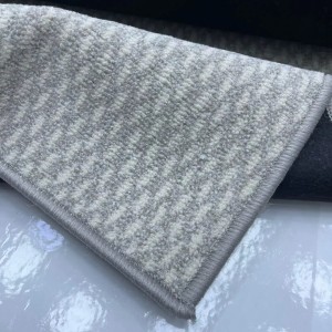 Dakar 0009 Gray Dotted Padded Hotel Carpet