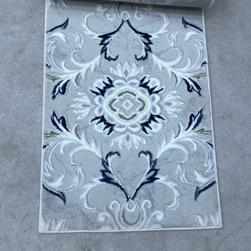 Turkish carpet with French pattern europe WH78A navy cream