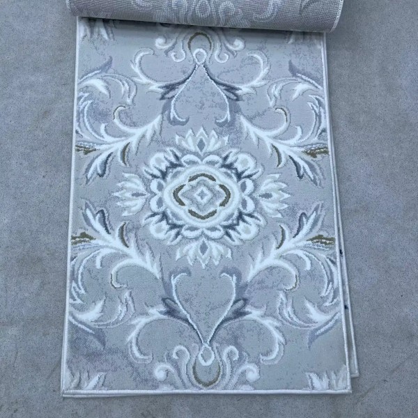 Turkish carpet with French pattern europe WH78A Light grey