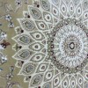 Classic Turkish patterned carpet Saif V421A beige