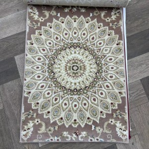 Classic Turkish patterned carpet Saif V421A brown