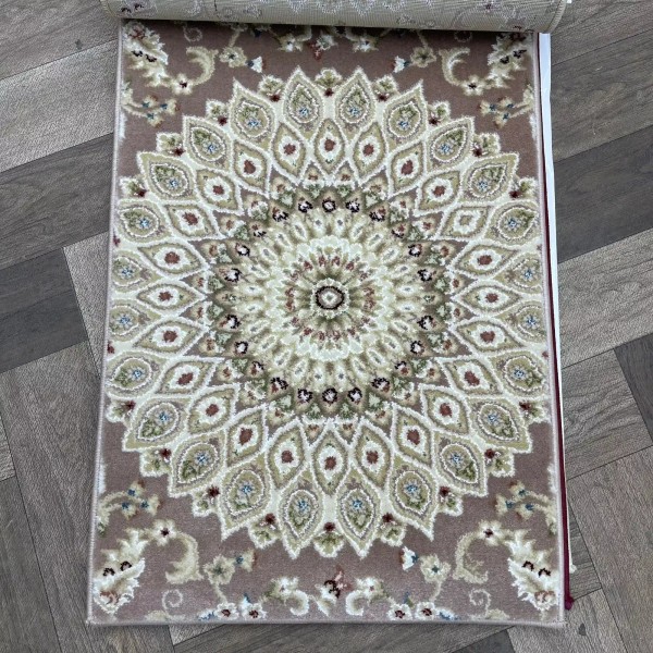 Classic Turkish patterned carpet Saif V421A brown