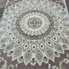 Classic Turkish patterned carpet Saif V421A brown