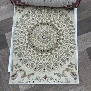 Classic Turkish patterned carpet Saif V421A cream