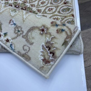 Classic Turkish patterned carpet Saif V421A cream