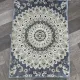 Classic Turkish patterned carpet Saif V421A gray